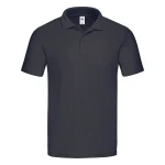 Polo homme FRUIT OF THE LOOM Original en coton piqué avec col et boutons, disponible à personnaliser avec logo