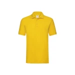 Polo de manga larga FRUIT OF THE LOOM mod. Premium con tres botones en tono y aberturas laterales