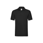 Polo de manga larga FRUIT OF THE LOOM mod. Premium con tres botones en tono y aberturas laterales