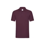 Polo de manga larga FRUIT OF THE LOOM mod. Premium con tres botones en tono y aberturas laterales