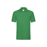 Polo de manga larga FRUIT OF THE LOOM mod. Premium con tres botones en tono y aberturas laterales