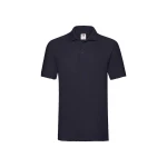 Polo de manga larga FRUIT OF THE LOOM mod. Premium con tres botones en tono y aberturas laterales