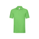 Polo de manga larga FRUIT OF THE LOOM mod. Premium con tres botones en tono y aberturas laterales