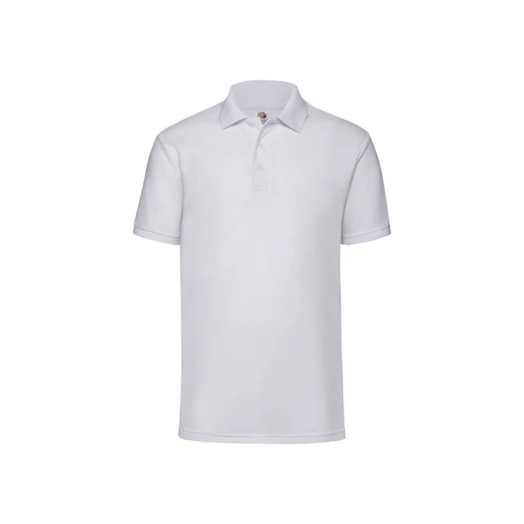 Fruit of the Loom 65/35 Poloshirt mit drei Knöpfen