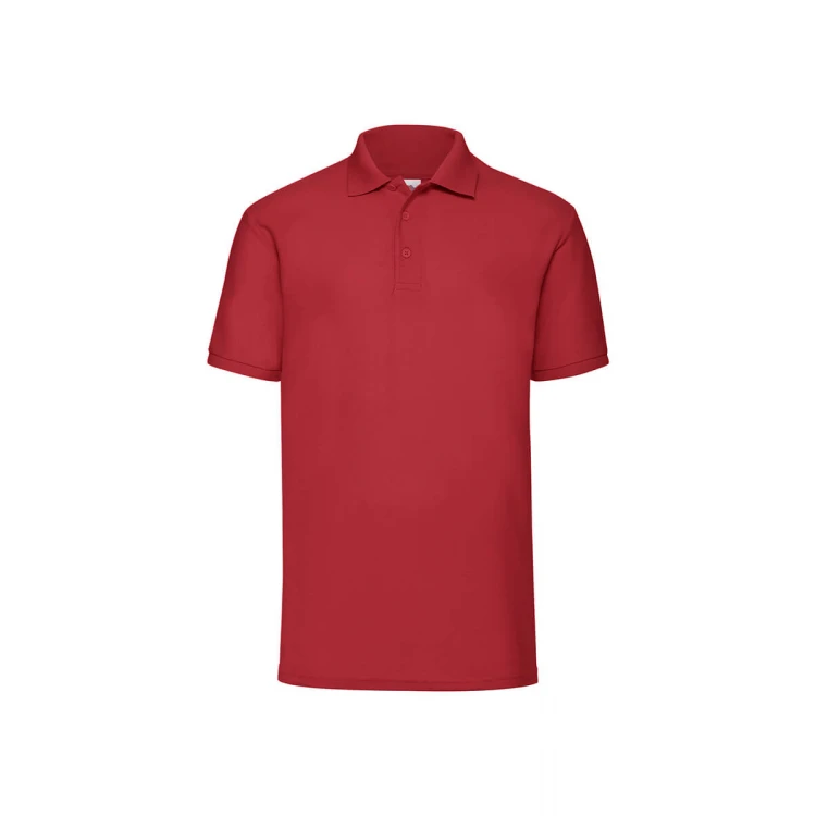 Fruit of the Loom 65/35 Poloshirt mit drei Knöpfen