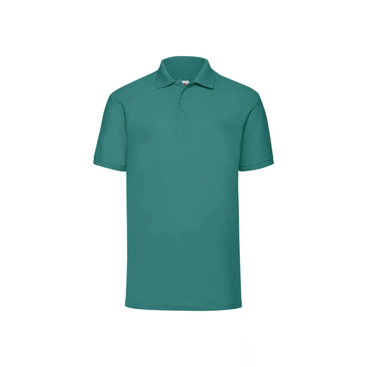 Fruit of the Loom 65/35 Poloshirt mit drei Knöpfen