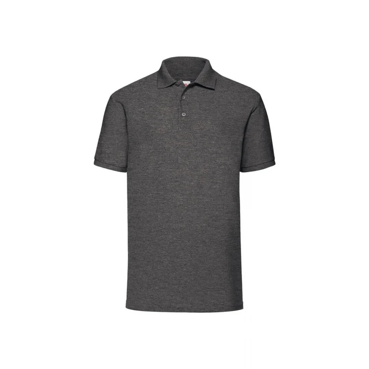 Fruit of the Loom 65/35 Poloshirt mit drei Knöpfen
