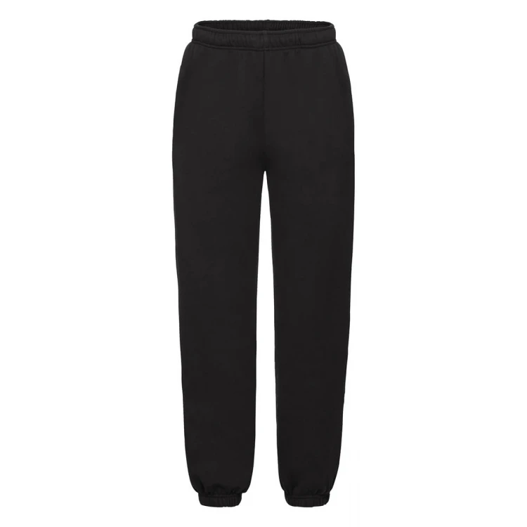 Pantalone bambino in felpa grigia FRUIT OF THE LOOM Premium con elastico, da personalizzare con logo