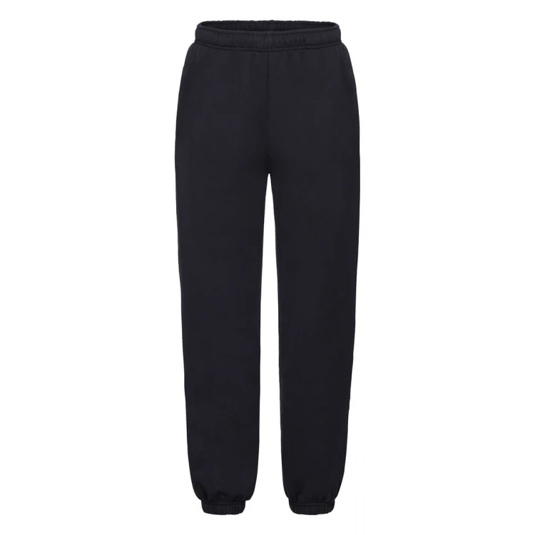 Pantalone bambino in felpa grigia FRUIT OF THE LOOM Premium con elastico, da personalizzare con logo