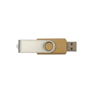 Chiavetta USB 4Gb in Bambù/Metallo