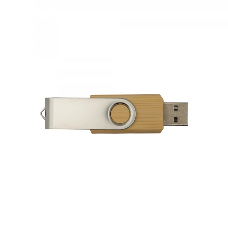 Chiavetta USB 4Gb in Bambù/Metallo