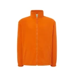 Pile uomo JHK con zip intera in poliestere riciclato, da personalizzare con logo