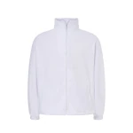 Pile uomo JHK con zip intera in poliestere riciclato, da personalizzare con logo