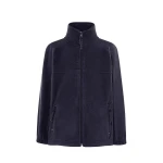 Polaire enfant JHK avec fermeture zippée intégrale en polyester recyclé, disponible à personnaliser pour l'école