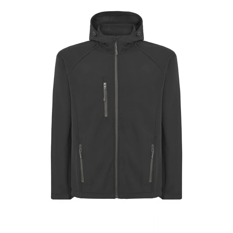 Chaqueta softshell con capucha JHK doble capa