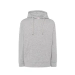 Sudadera con capucha JHK mod. JT en algodón y poliéster reciclado, con bolsillo tipo canguro, para personalizar con logo