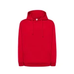 Sudadera con capucha JHK mod. JT en algodón y poliéster reciclado, con bolsillo tipo canguro, para personalizar con logo
