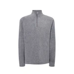 Polaire demi-zip en polyester recyclé disponible pour personnalisation avec logo