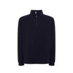 Polaire demi-zip en polyester recyclé disponible pour personnalisation avec logo