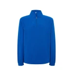 Polaire demi-zip en polyester recyclé disponible pour personnalisation avec logo