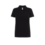 Polo mujer JHK Regular manga corta piqué personalizada con logo