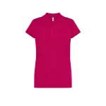 Polo mujer JHK Regular manga corta piqué personalizada con logo