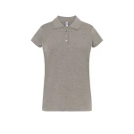 Polo mujer JHK Regular manga corta piqué personalizada con logo