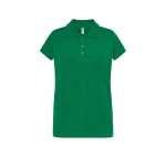 Polo mujer JHK Regular manga corta piqué personalizada con logo