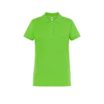 Polo mujer JHK Regular manga corta piqué personalizada con logo