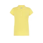 Polo mujer JHK Regular manga corta piqué personalizada con logo