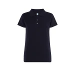 Polo mujer JHK Regular manga corta piqué personalizada con logo
