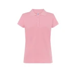 Polo mujer JHK Regular manga corta piqué personalizada con logo