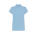 Polo mujer JHK Regular manga corta piqué personalizada con logo