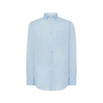 Camicia uomo manica lunga JHK Popeline LS con taschino, disponibile in vari colori da personalizzare con logo serigrafia, ricamo o stampa digitale