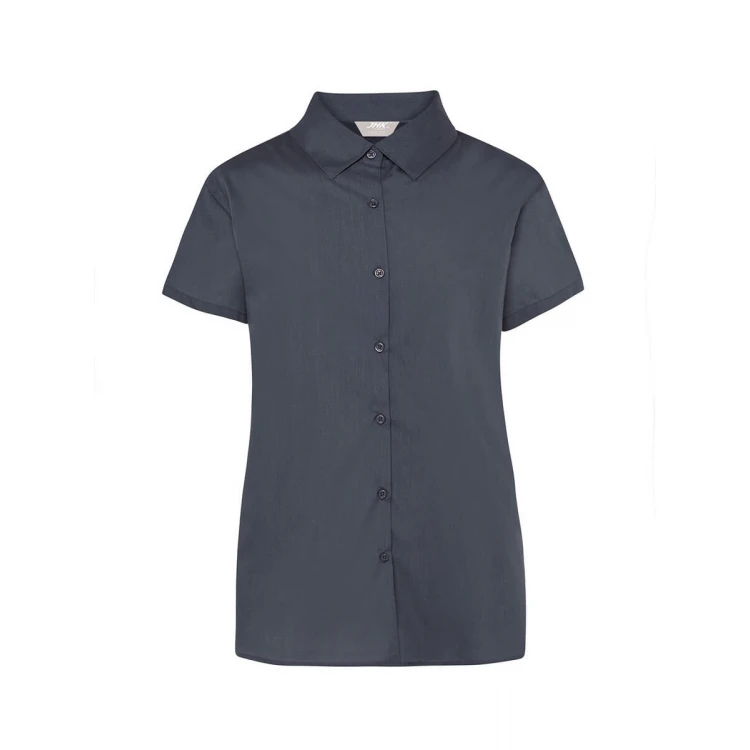 Camisa mujer JHK popelina disponible para personalización con logo