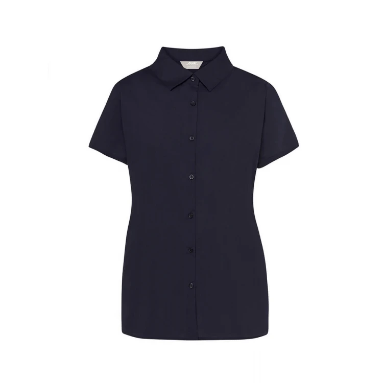 Camisa mujer JHK popelina disponible para personalización con logo