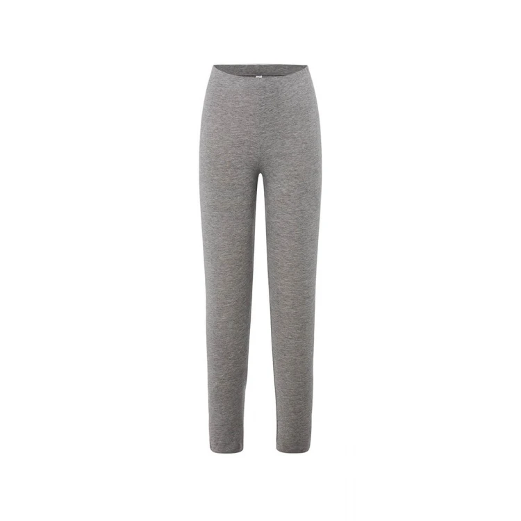 Leggings donna JHK Leggins Lady con vita elasticizzata, vista frontale da personalizzare con logo