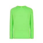 JHK Sport LS Sport-T-Shirt aus recyceltem Polyester mit Raglanärmeln, Vorderansicht