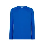 JHK Sport LS Sport-T-Shirt aus recyceltem Polyester mit Raglanärmeln, Vorderansicht