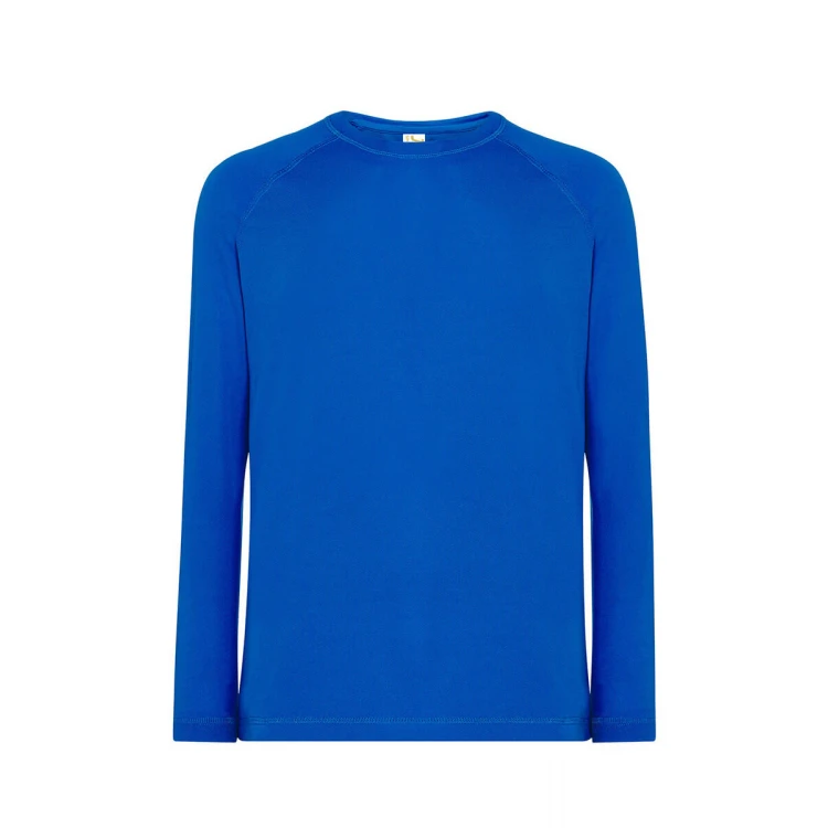 JHK Sport LS Sport-T-Shirt aus recyceltem Polyester mit Raglanärmeln, Vorderansicht