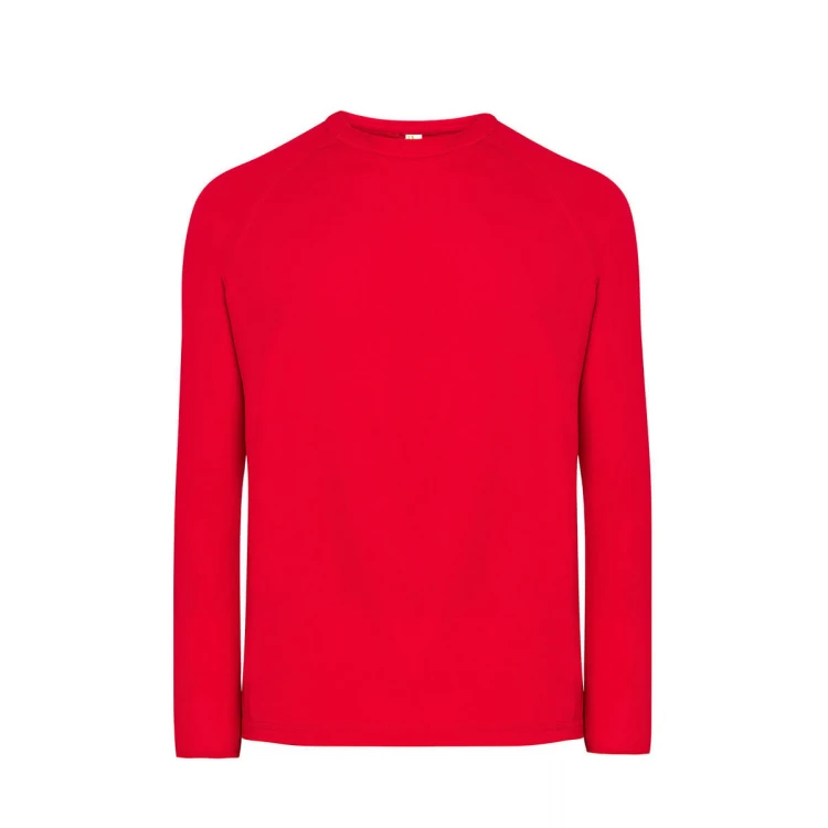 JHK Sport LS Sport-T-Shirt aus recyceltem Polyester mit Raglanärmeln, Vorderansicht