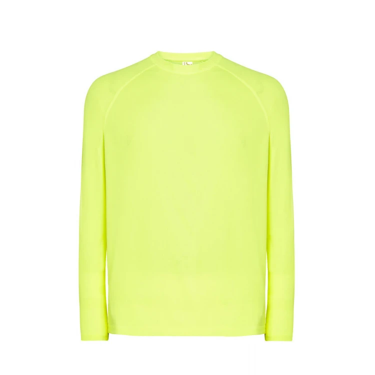 JHK Sport LS Sport-T-Shirt aus recyceltem Polyester mit Raglanärmeln, Vorderansicht