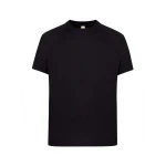 T-shirt technique JHK Sport en polyester recycle, vue de face, à personnaliser avec logo