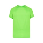 T-shirt technique JHK Sport en polyester recycle, vue de face, à personnaliser avec logo