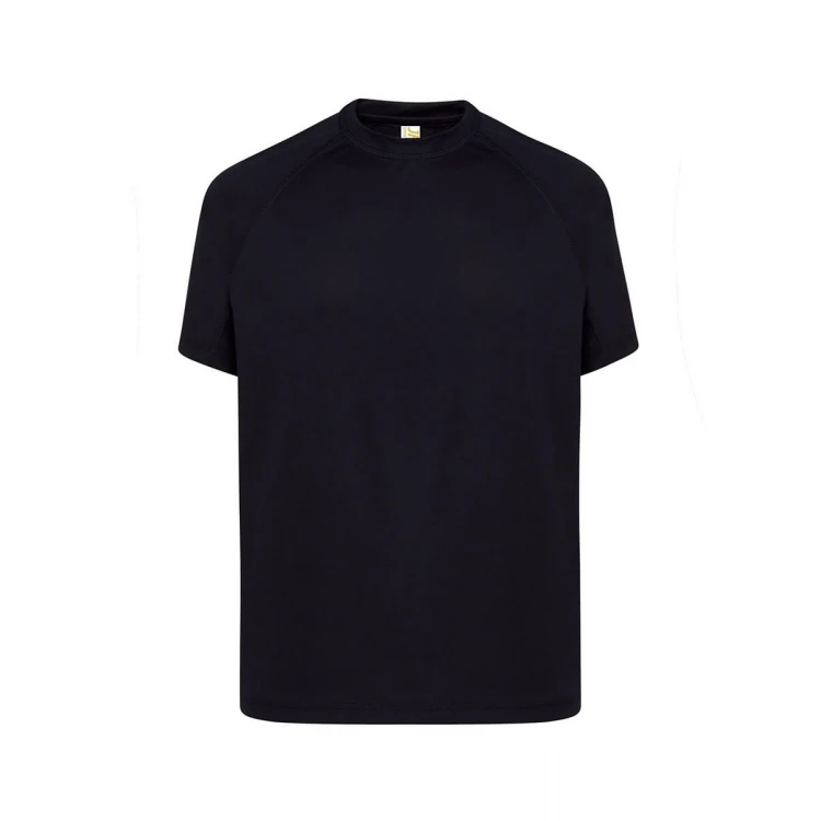 T-shirt technique JHK Sport en polyester recycle, vue de face, à personnaliser avec logo