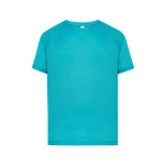 T-shirt technique JHK Sport en polyester recycle, vue de face, à personnaliser avec logo