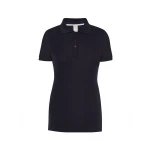Polo donna con colletto e bottoni, taglio sagomato semiattillato, pronta da personalizzare con logo