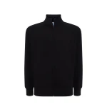 Sudadera hombre JHK French Terry con cremallera completa, bolsillos y cuello redondo, color surtido