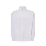 Sudadera hombre JHK French Terry con cremallera completa, bolsillos y cuello redondo, color surtido