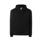 Sweat avec capuche et zip complet JHK Organic Fuji en coton biologique, disponible pour personnaliser avec logo